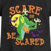 Girls' - SpongeBob SquarePants - Scare Or Be Scared Flying Dutchman Fitted Short Sleeve Graphic T-Shirt - 2 of 4