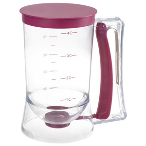 4-Cup Pancake Batter Dispenser, Purple - 1 of 4