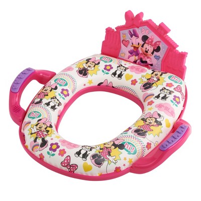 Disney Minnie Mouse "Smiles" Deluxe Soft Potty Seat with Sound