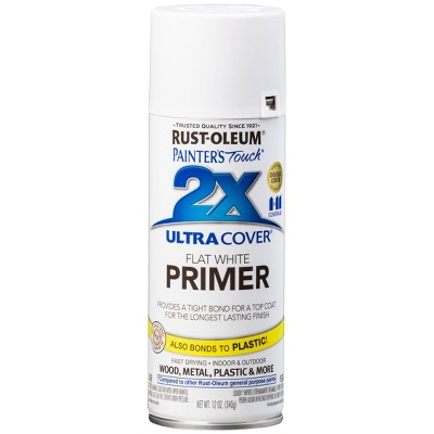 Rust-Oleum 12oz 2X Painter's Touch Ultra Cover Spray Paint White Primer