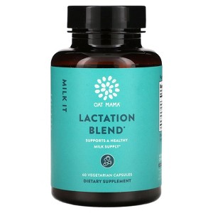 Oat Mama Milk It, Lactation Blend, 60 Vegetarian Capsules - 1 of 2
