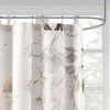 MAYEERTY Shower Curtain Jacquard Modern Polyester Blush 1pcs - 3 of 4