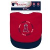 BabyFanatic Officially Licensed Unisex Baby Bibs 2 Pack - MLB Los Angeles Angels - 3 of 4