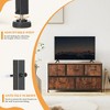 RISOKEYS Classic Wide Fabric Closet Dresser,with Storage Drawers, Chests Organizer,TV Stand with Metal Frame for Clothes,Living Room,Hallway - 4 of 4