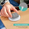 iHome AirPods Case Cover, Heavy-Duty Protection, Charging Flexibility, Versatile Fit for AirPods Generation 1 & 2, Grey - 4 of 4