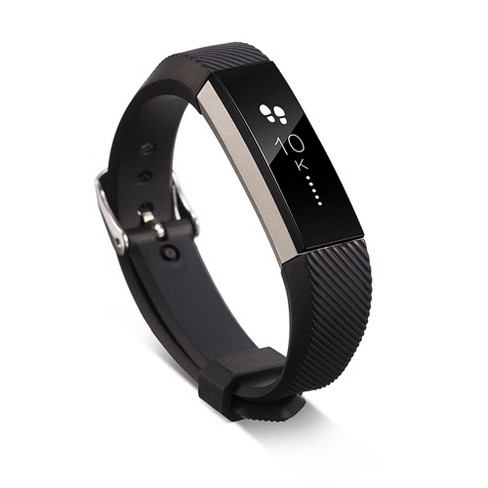 Zodaca Wristband W Metal Buckle Clasp Compatible With Fitbit Alta Alta Hr Replacement Band Black Target