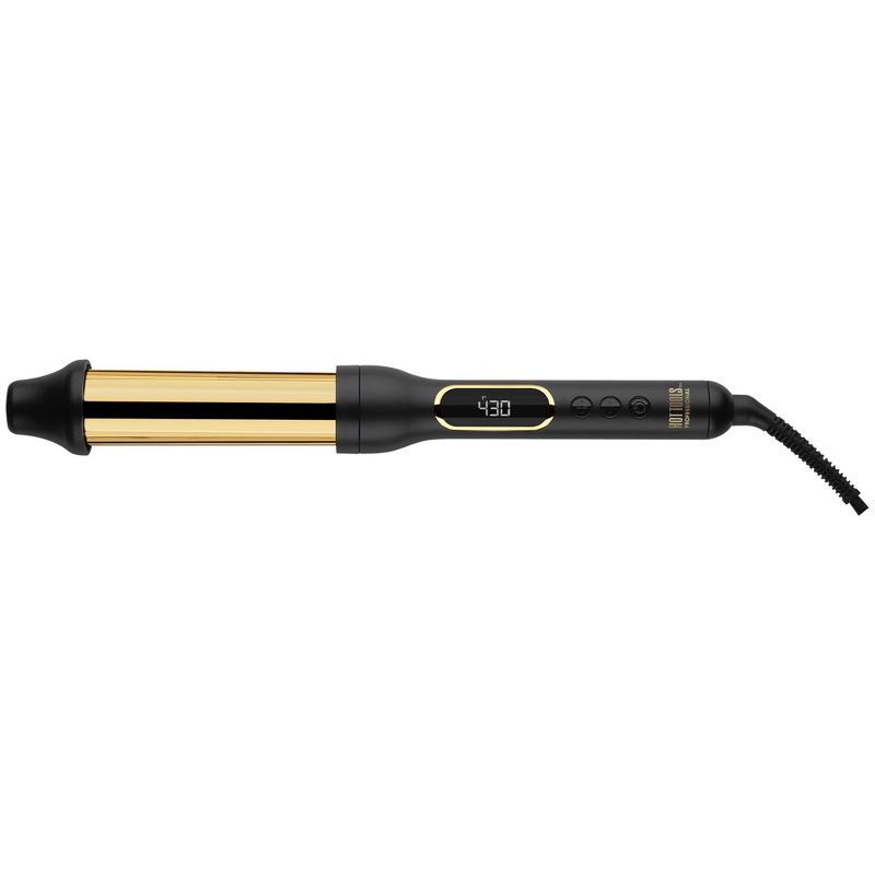 Hot Tools 24K Gold 2-in-1 Changeable Curling Iron / Wand - 1.0" to 1.5" (Model HTIR8002G), 2 of 4