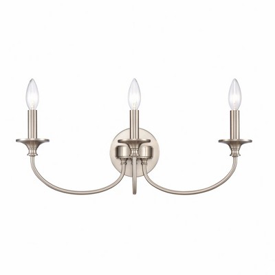 Elk Home Cecil 3 - Light Vanity in  Brushed Nickel