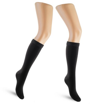 Lewis N. Clark Comfort Compression Socks - Black