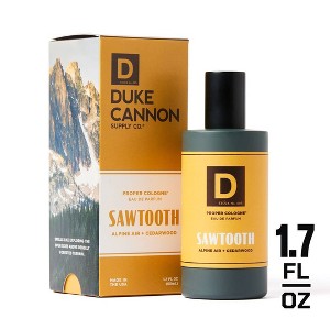 Duke Cannon Sawtooth Proper Cologne - Alpine Air & Cedarwood Cologne for Men's - 1.7 fl. oz - 1 of 4