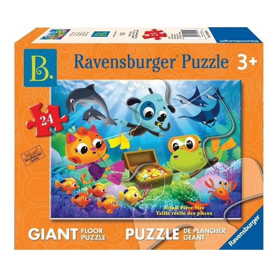 Buy Ravensburger Land Of B Underwater Floor Puzzle 24pc For Usd 999 Toysrus