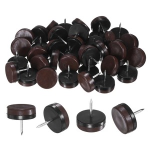 Unique Bargains Nail-on Furniture Sliders Chair Leg Protectors 40 Pcs - 1 of 4