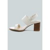 Gertude Slingback Block Heel Leather Women Sandal - 3 of 4