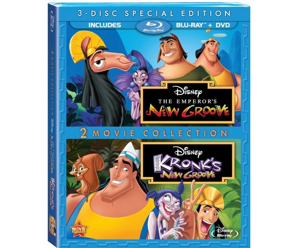 The Emperor's New Groove/Kronk's New Groove [3 Discs] [Blu-ray]