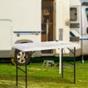 Tricam Seek SKFT-44 Outdoor Folding Fish and Game Cleaning Table with Quick Connect Stainless Steel Faucet and Drain Hose - 3 of 4