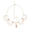 Unique Bargains Faux Pearls Tassels Headpiece Gold Tone 1 Pc - 3 of 4