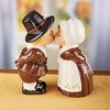 Collections Etc Darling Kissing Pilgrims Salt & Pepper Shaker - 2 of 2
