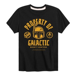 Boys' - Star Wars - Property Of Galactic Bh Short Sleeve Graphic T-Shirt - 1 of 4