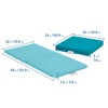ECR4Kids SoftZone Folding Rainbow Rest Mats, 5-Piece - 2 of 4