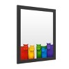 Trademark Fine Art Dry Erase Marker Board with Printed Artwork - Daniel Patrick Kessler 'Rainbow Cats' White Board - image 2 of 4