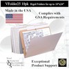 Advanced Organizing Systems - The VFolder25 10pk for Flat Document Storage up to 18”x24”. Use with the VFile25 - 2 of 4