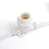 Novelty Lights Globe Outdoor String Lights with 80 In-Line Sockets White Wire 100 Feet - 2 of 4