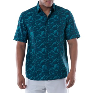 Guy Harvey Men's Short Sleeve Performance Fishing Shirt with UPF 40 Sun Protection - 1 of 4