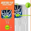 Nerf Mini Over the Door Basketball Hoop Nerfoop Indoor Basketball Door Basketball Hoop + Mini NERF Foam Basketball Set - Perfect for Bedrooms - 2 of 4