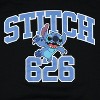 Seven Times Six Disney Lilo And Stitch Hoodie Mens 626 Long Sleeve Graphic Print Hoodie Black - 2 of 4