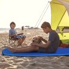 Costway Inflatable Sleeping Pad, Self Inflating Camping Mattress w/Carrying Bag Green\Blue - image 3 of 4