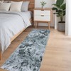 Area Rugs: Washable Non-Slip Marble Pattern Abstract Carpet, Soft Stain Resistant Rug for Living Room, Bedroom, Home, Dining Room - 3 of 4