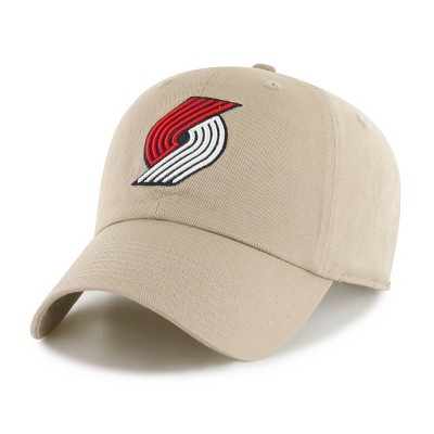 NBA Portland Trail Blazers Khaki Clean Up Hat