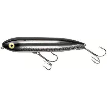 Heddon Tiny Torpedo 1/4 Oz Fishing Lure - Black Shiner/glitter