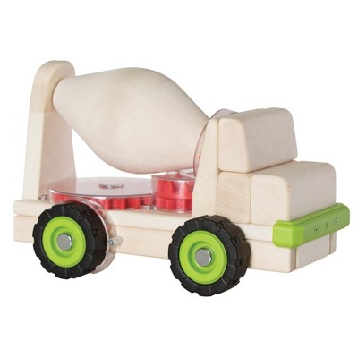 Guidecraft Block Science Big Cement Truck