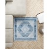 Unique Loom Kamala Washable Collection Area Rug - Medaillon - 4 of 4