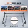 VEVOR Truck Rack, 46-71inch Extendable Truck Ladder Rack, 800 lbs Capacity Steel Ladder Rack for Truck with Non-Drilling J-bolts, Black - 3 of 4