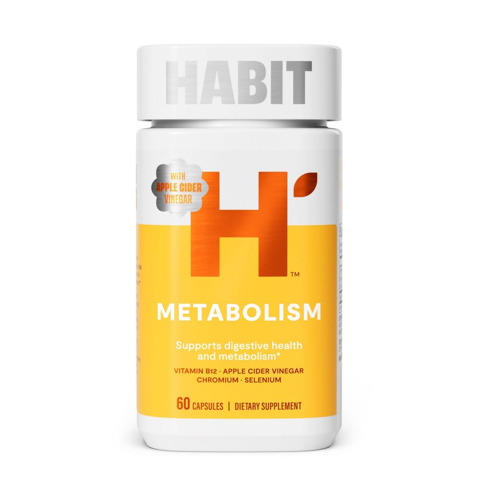Photos - Vitamins & Minerals HABIT Metabolism Capsules - 60ct