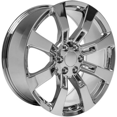 OE Wheels LLC CA82-20085-6550-31C Chrome Wheel Painted (20 x 8.5 inches /6 x 139 mm, 31 mm Offset)