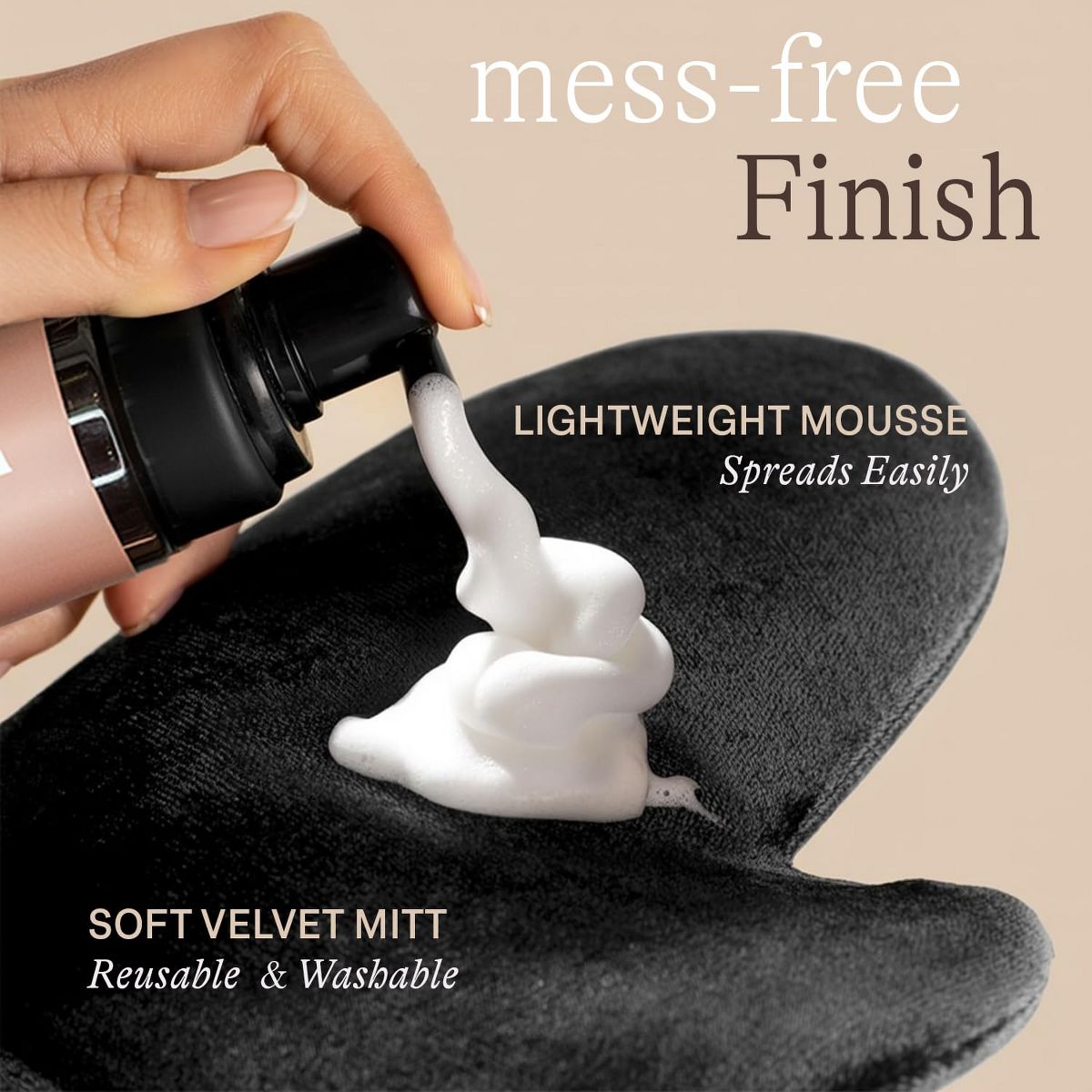 Beauty by Earth Self Tanner Mousse and Application Kit Bundle - thumbnail 5