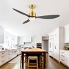 Airsurfer 52-inch Ceiling Fan with Light and Remote Control,3 Colors LED Light and Light Memory Function,6 Speeds Ceiling Fan for Bedroom - 2 of 4