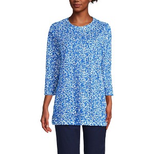 Lands' End Women's Cotton Supima Tunic - 1 of 3