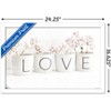 Trends International Tom Quartermaine - Love Blossom in Cups Framed Wall Poster Prints - 3 of 4