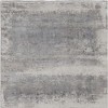 Gray Abstract Power Loom Area Rug With Fringe - 4 of 4