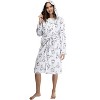 Harry Potter Womens Hedwig Owl Soft Minky Plush Robe - 3 of 4