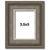PosterPalooza | Photo Size Weathered Black Picture Frame - UV Acrylic, Foam Board Backing, Hanging Hardware - 2 of 4