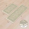 BAGOKIE Boho Anti Fatigue Kitchen Mat Set of 2 - 2 of 4