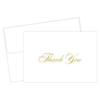  Pipilo Press Gold Foil Letter U Personalized Blank Note Cards  with Envelopes 4x6, Initial U Monogrammed Stationery Set (Ivory, 24 Pack) :  Health & Household