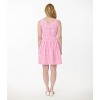 Unique Vintage Women's Cutout Weave Swing Dress - 2 of 4