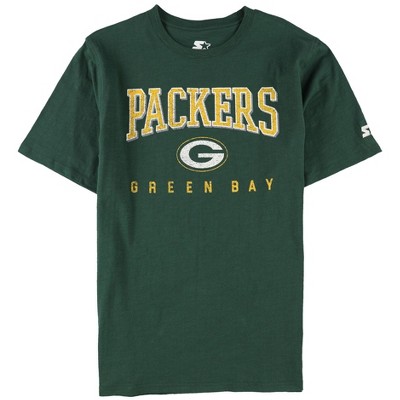 STARTER Mens Green Bay Packers Graphic T-Shirt