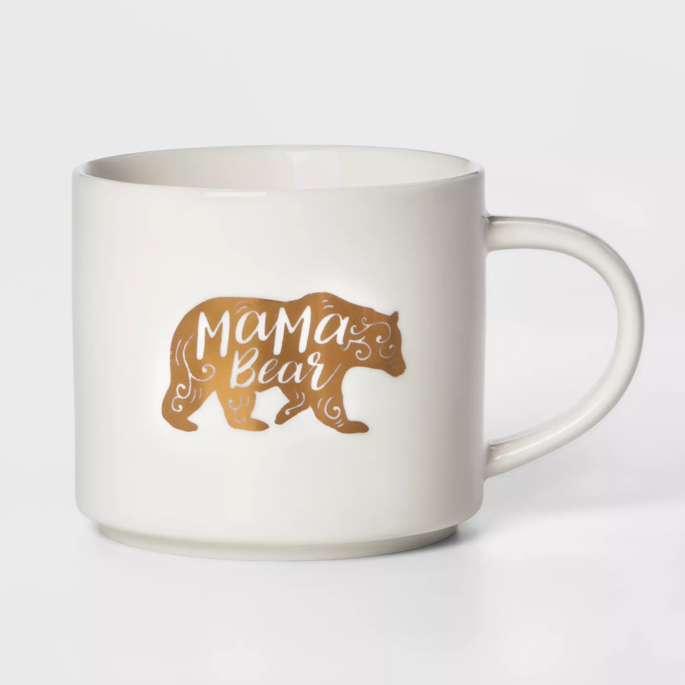 16oz Stoneware Mama Bear Mug White - Threshold™ - image 1 of 9